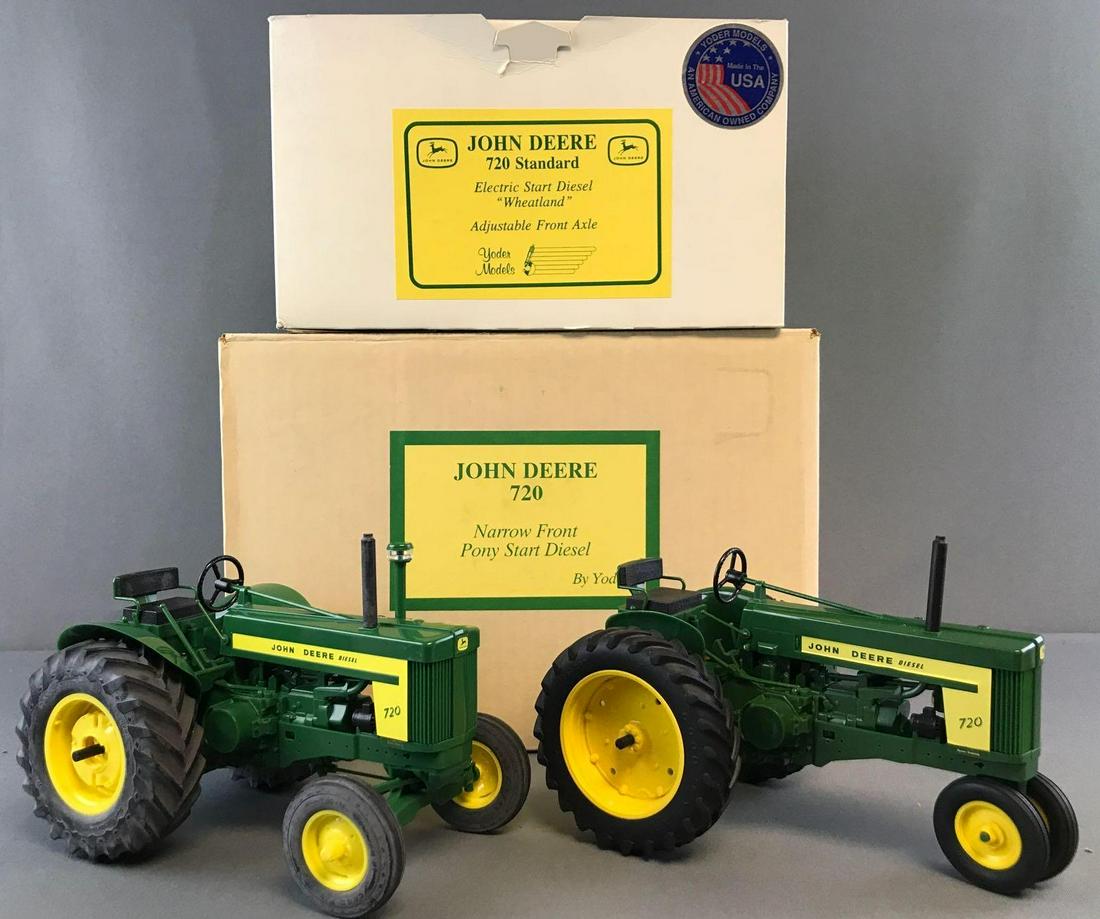 Group of 2 Yoder Models John Deere Tractors (1 of 5)