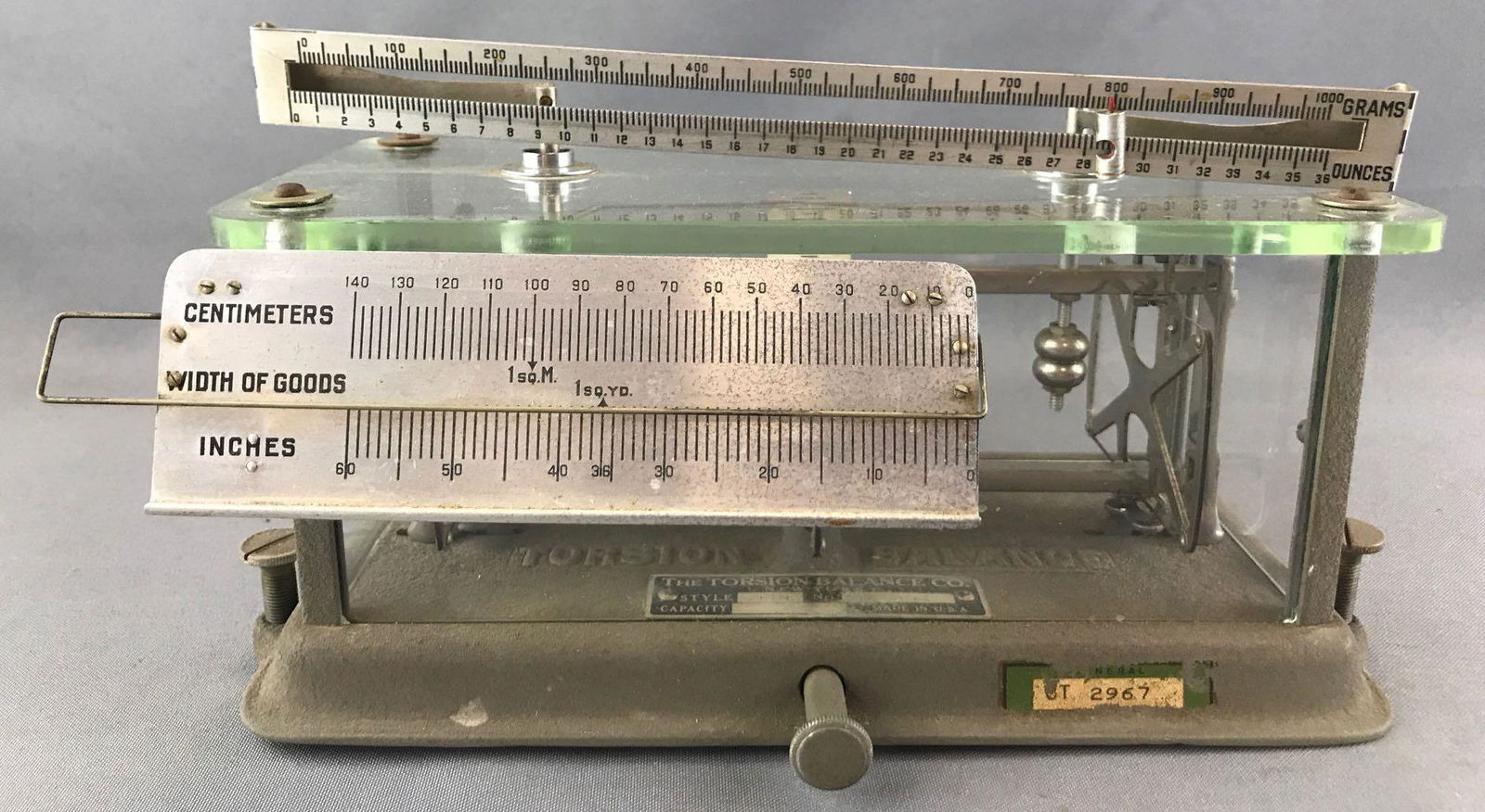 Vintage The Tortion Balance Company" Scale" (1 of 8)