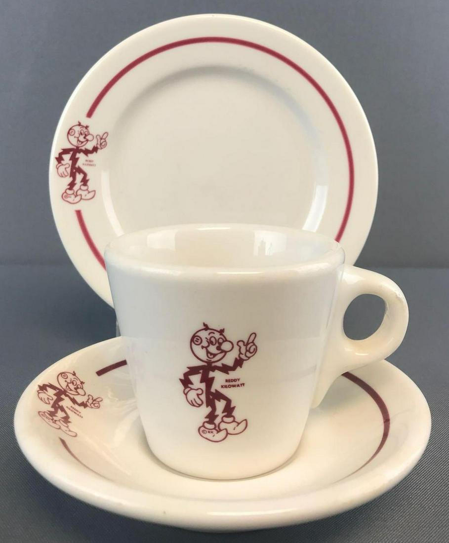 3 piece group Reddy Kilowatt Texas Electric Restaurant (1 of 4)