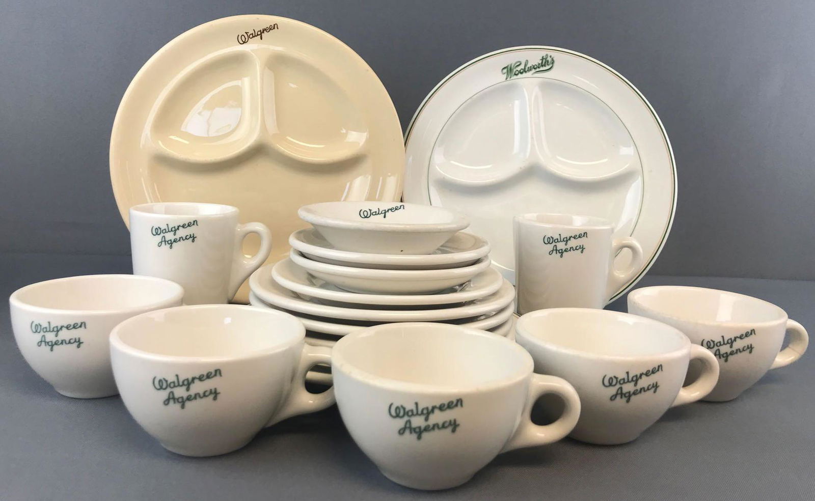 18 piece group Restaurant Ware-Mostly Walgreen (1 of 3)