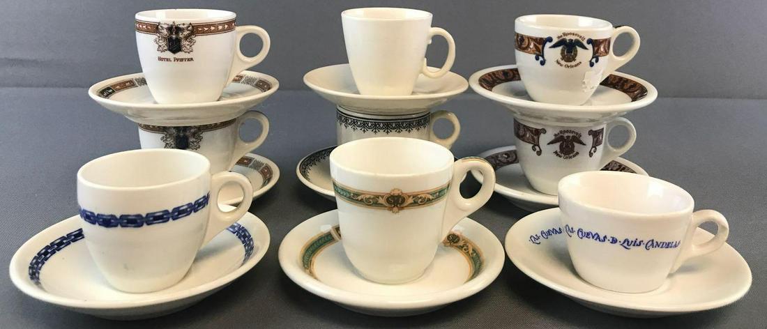 18 piece group assorted Restaurant Ware demitasse cups (1 of 4)