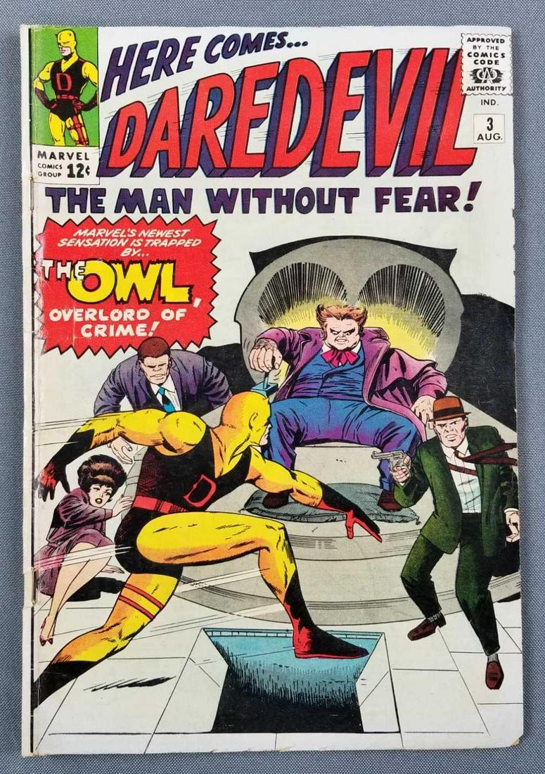 Marvel Comics Daredevil No. 3 comic book (1 of 8)