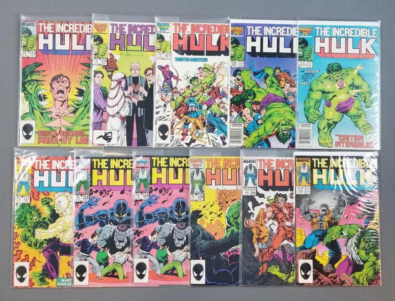 Marvel Comics The Incredible Hulk No 345 Comic Book May 01 21 Matthew Bullock Auctioneers In Il