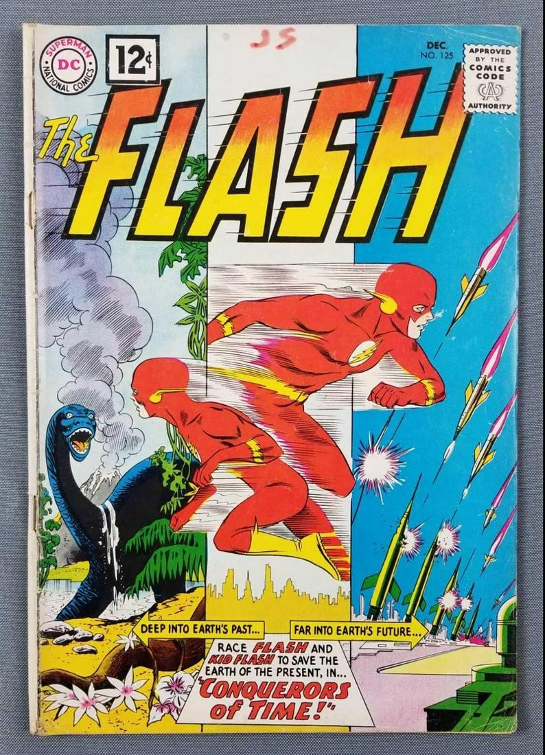DC Comics The Flash. 125 comic book (1 of 8)
