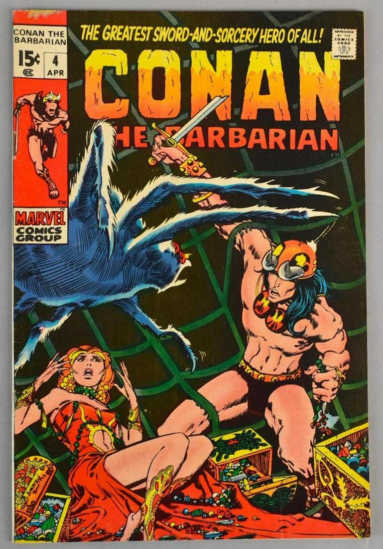 Marvel Comics Conan The Barbarian No. 4 Comic Book (1 of 8)