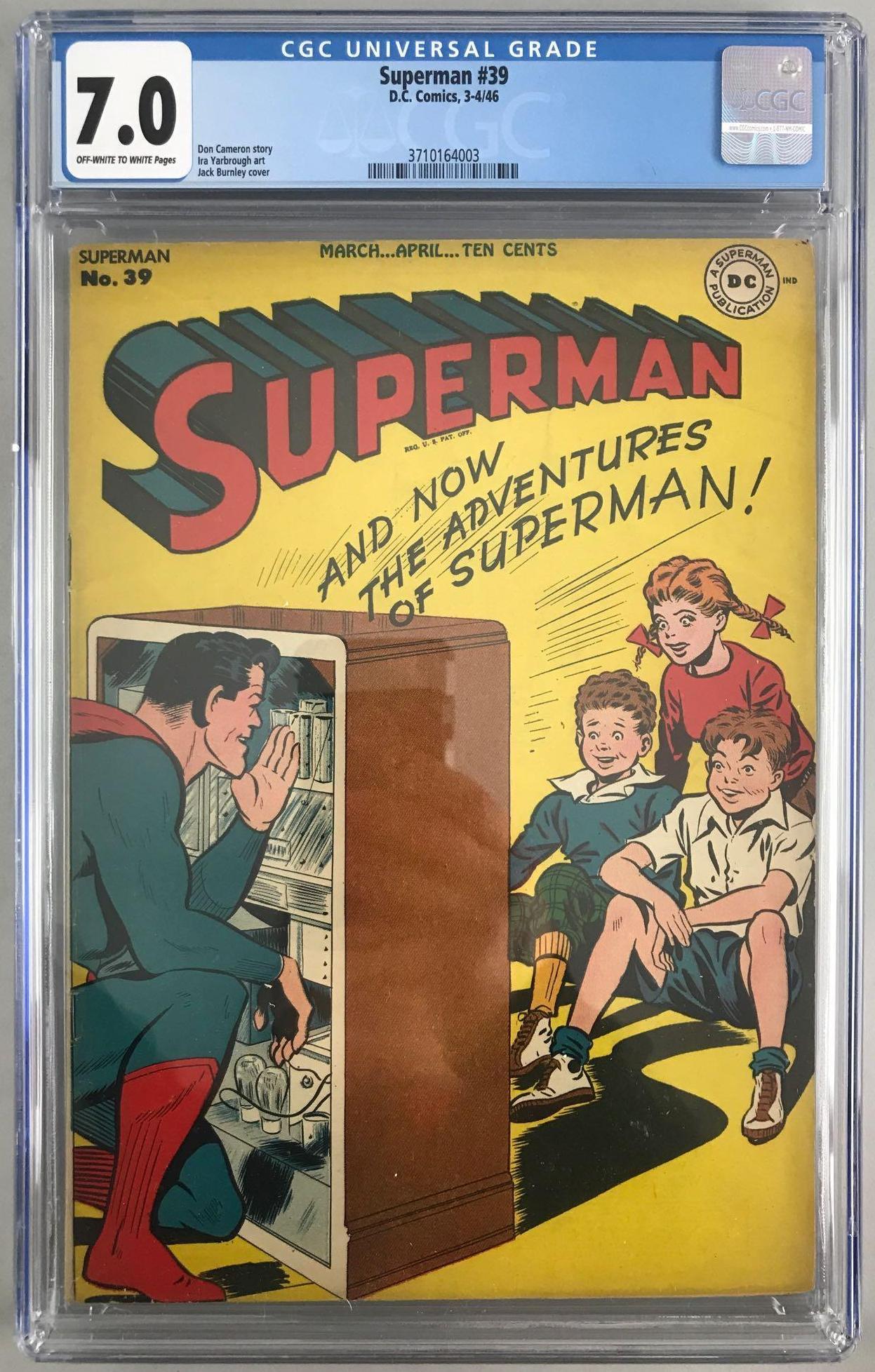 CGC Graded DC Comics Superman No. 39 Comic Book (1 of 11)