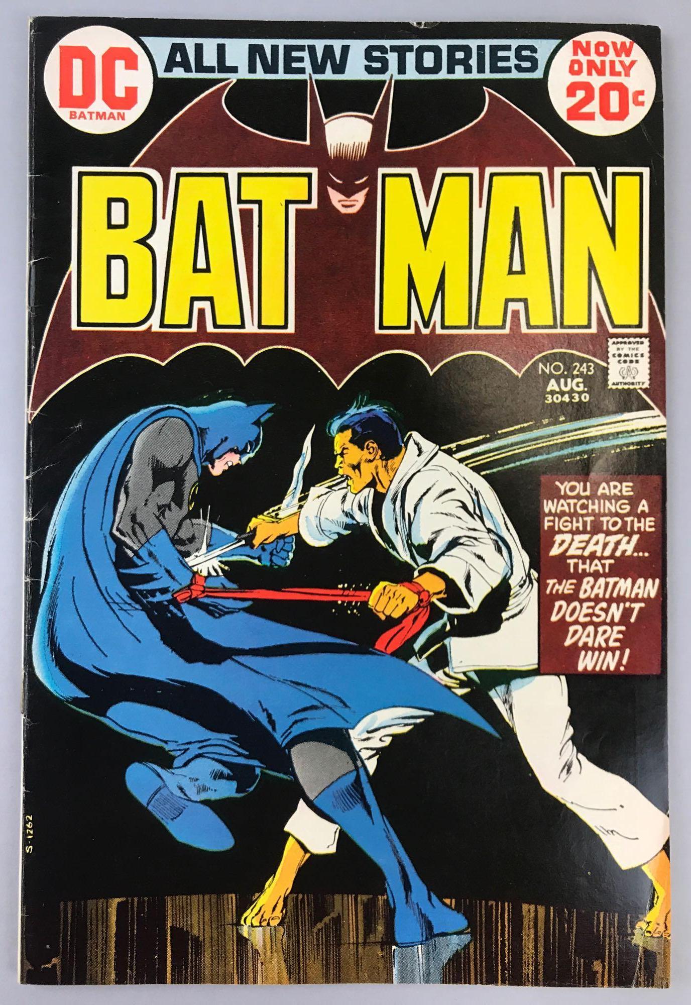 DC Comics Batman no. 243 comic book (1 of 8)