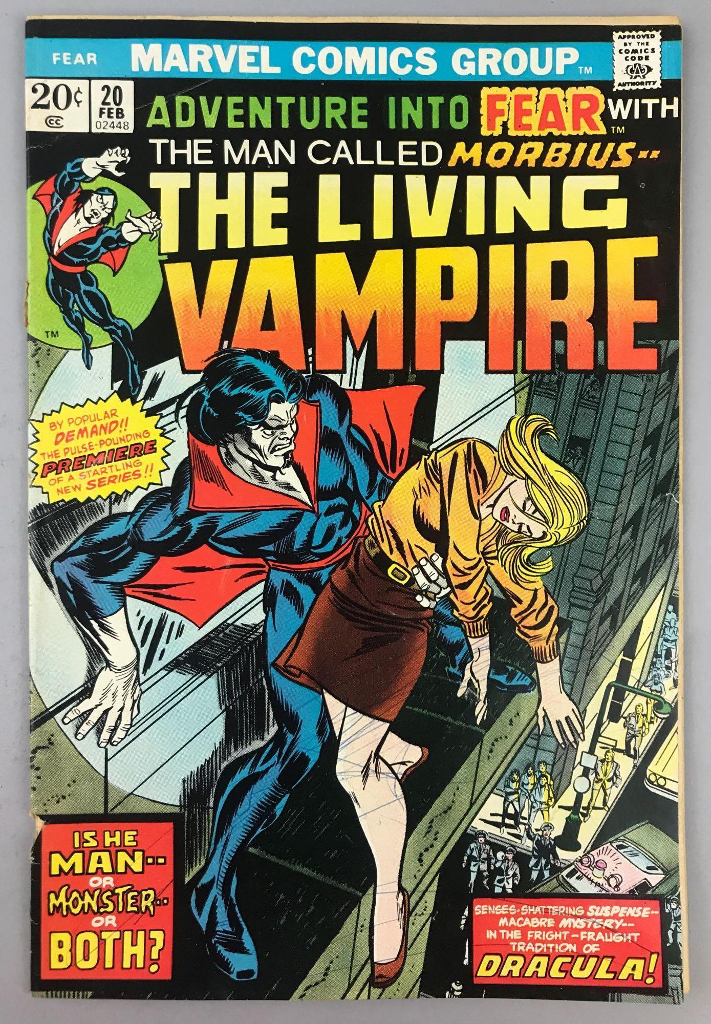Marvel Comics Adventure Into Fear no. 20 comic book (1 of 8)