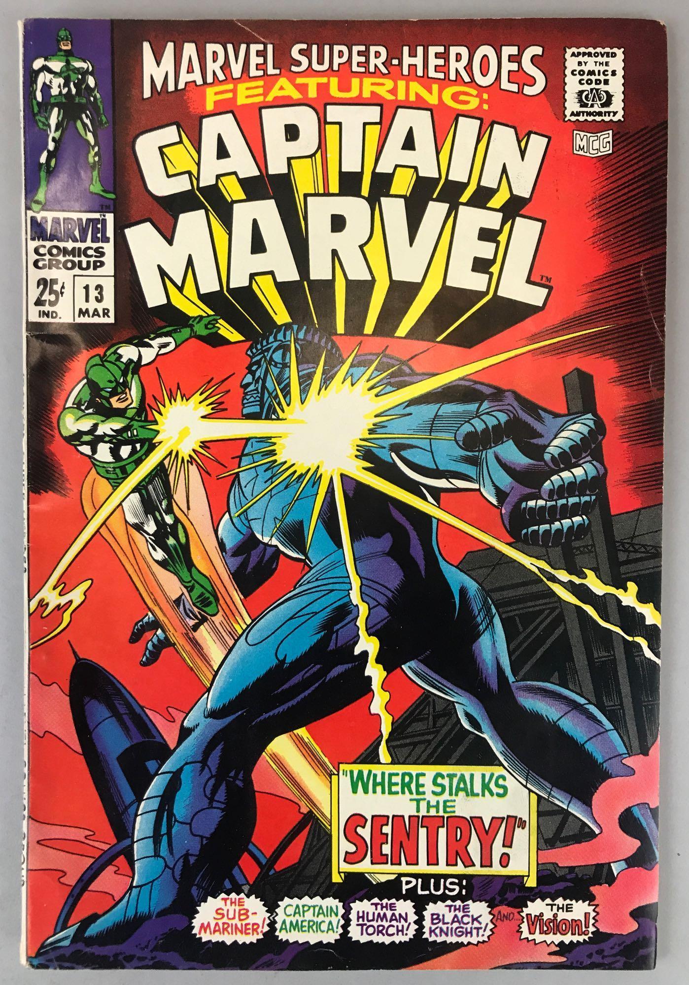 Marvel Comics Marvel Super-Heroes no. 13 comic book (1 of 8)