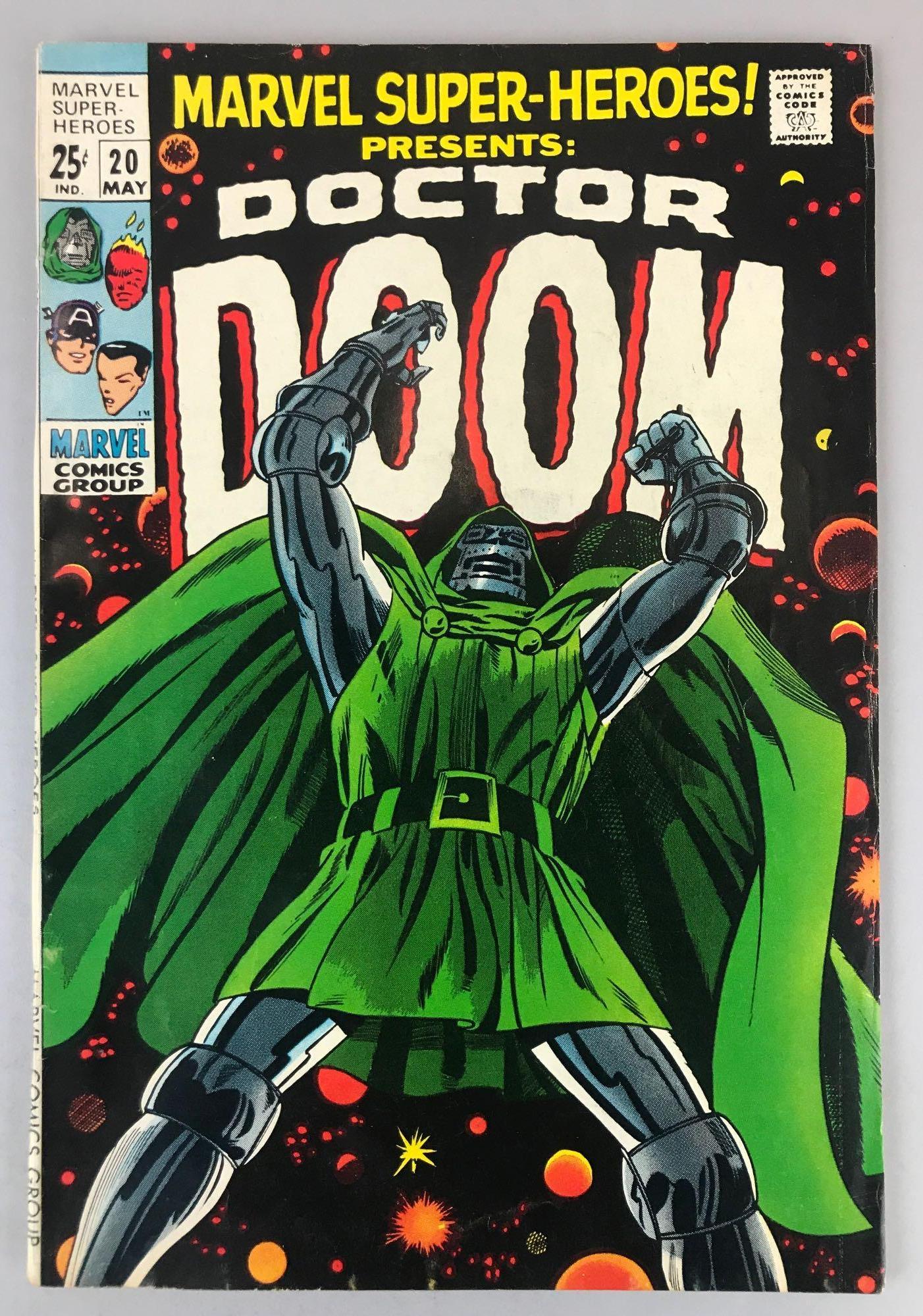 Marvel Comics Marvel Super-Heroes no. 20 comic book (1 of 8)