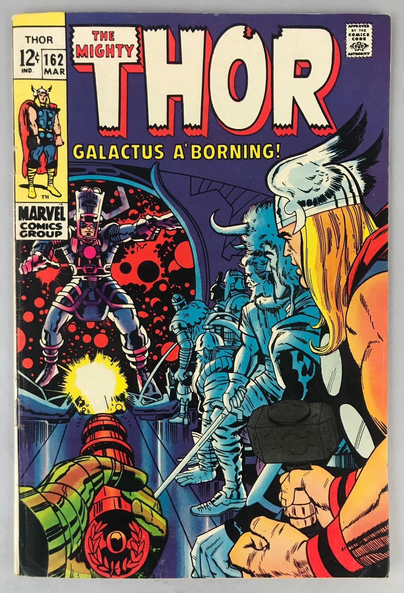 Marvel Comics Thor no. 162 comic book (1 of 8)