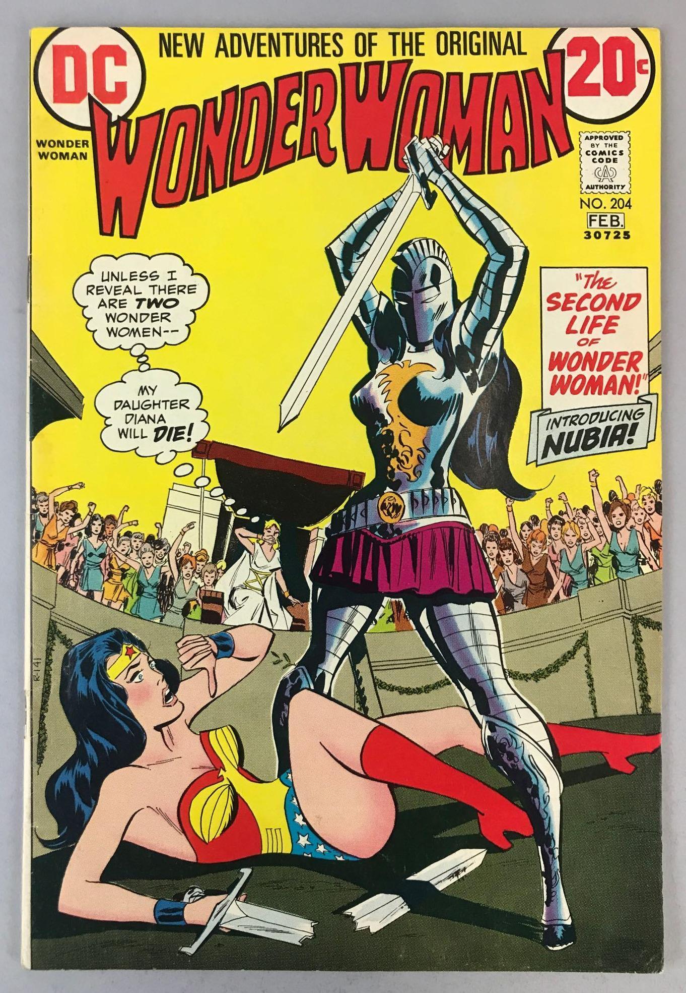 DC Comics  Wonder Woman no. 204 comic book (1 of 8)