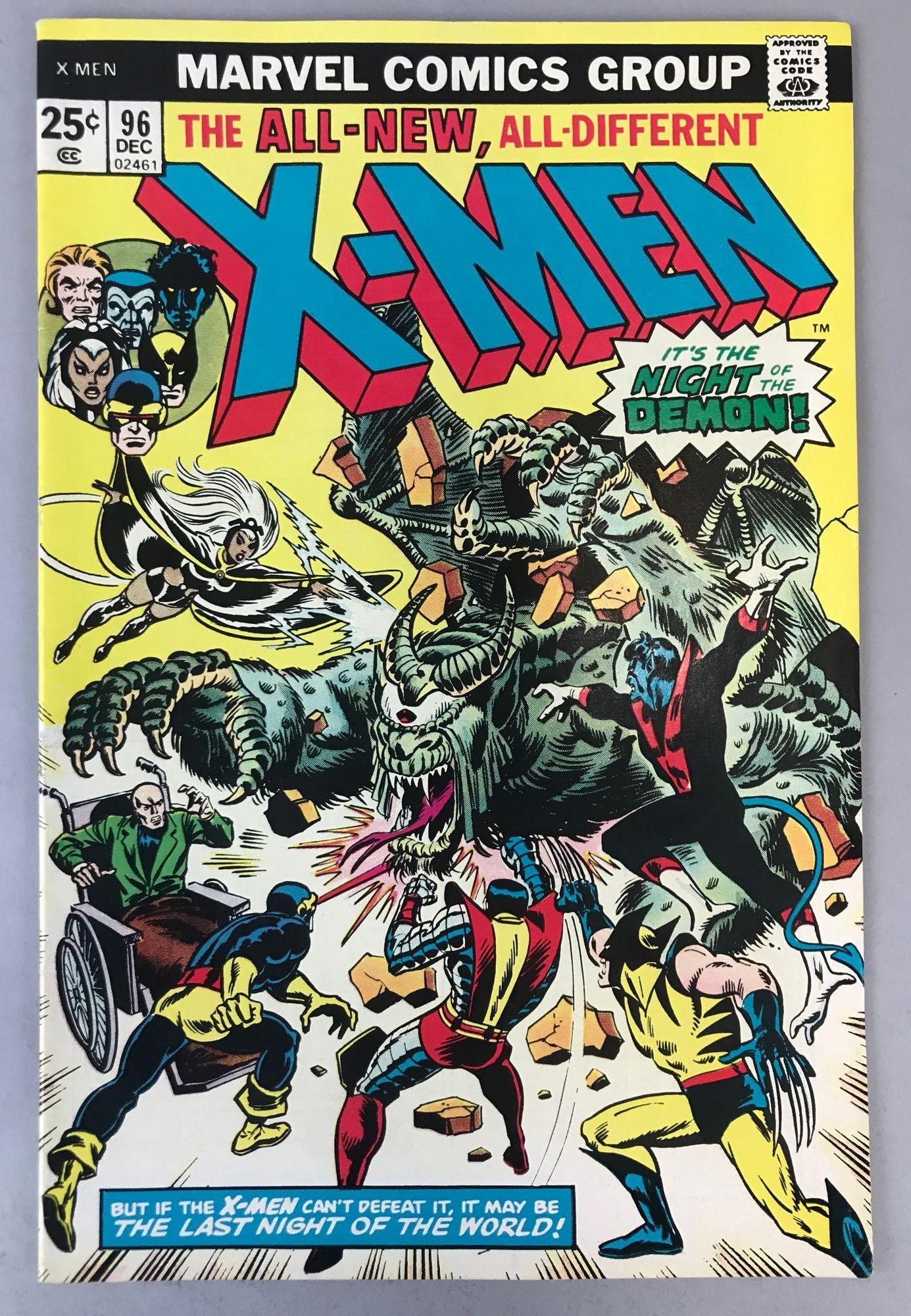 Marvel Comics X-Men no. 96 comic book (1 of 8)
