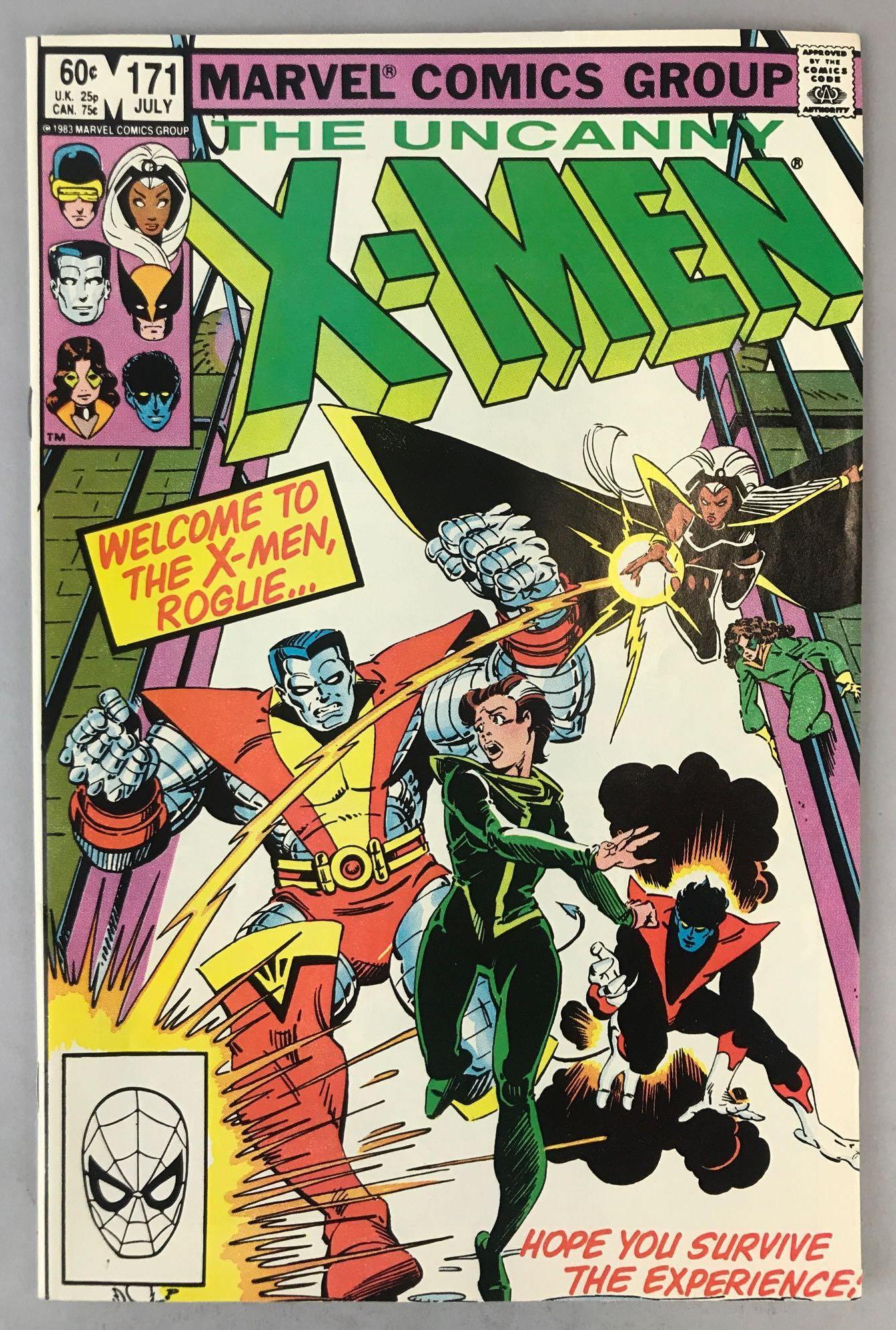 Marvel Comics X-Men no. 171 comic book (1 of 8)