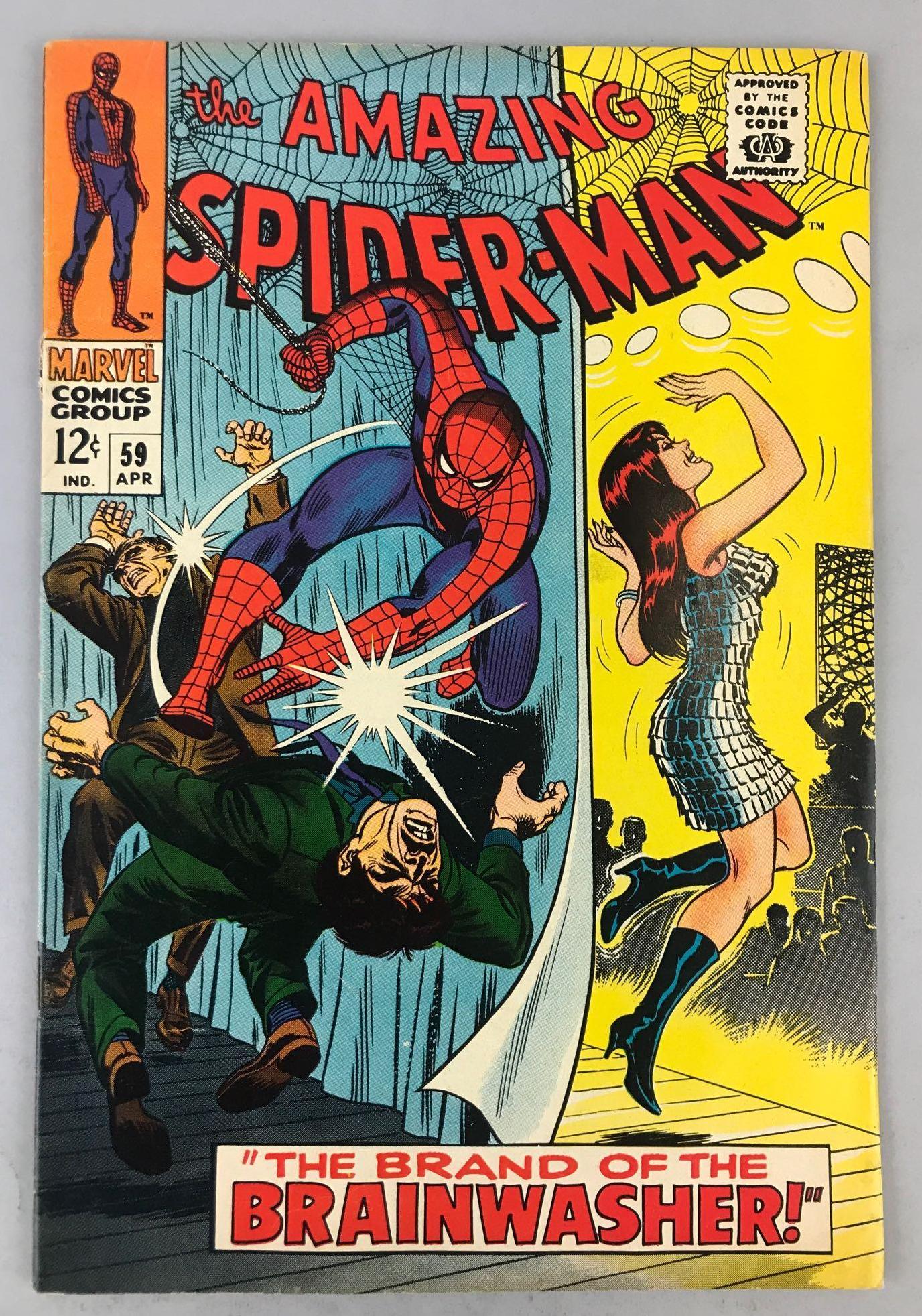 Marvel Comics Amazing Spider-Man no. 59 comic book (1 of 7)