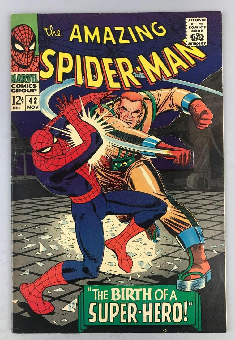Marvel Comics Amazing Spider-Man no. 42 comic book (1 of 8)