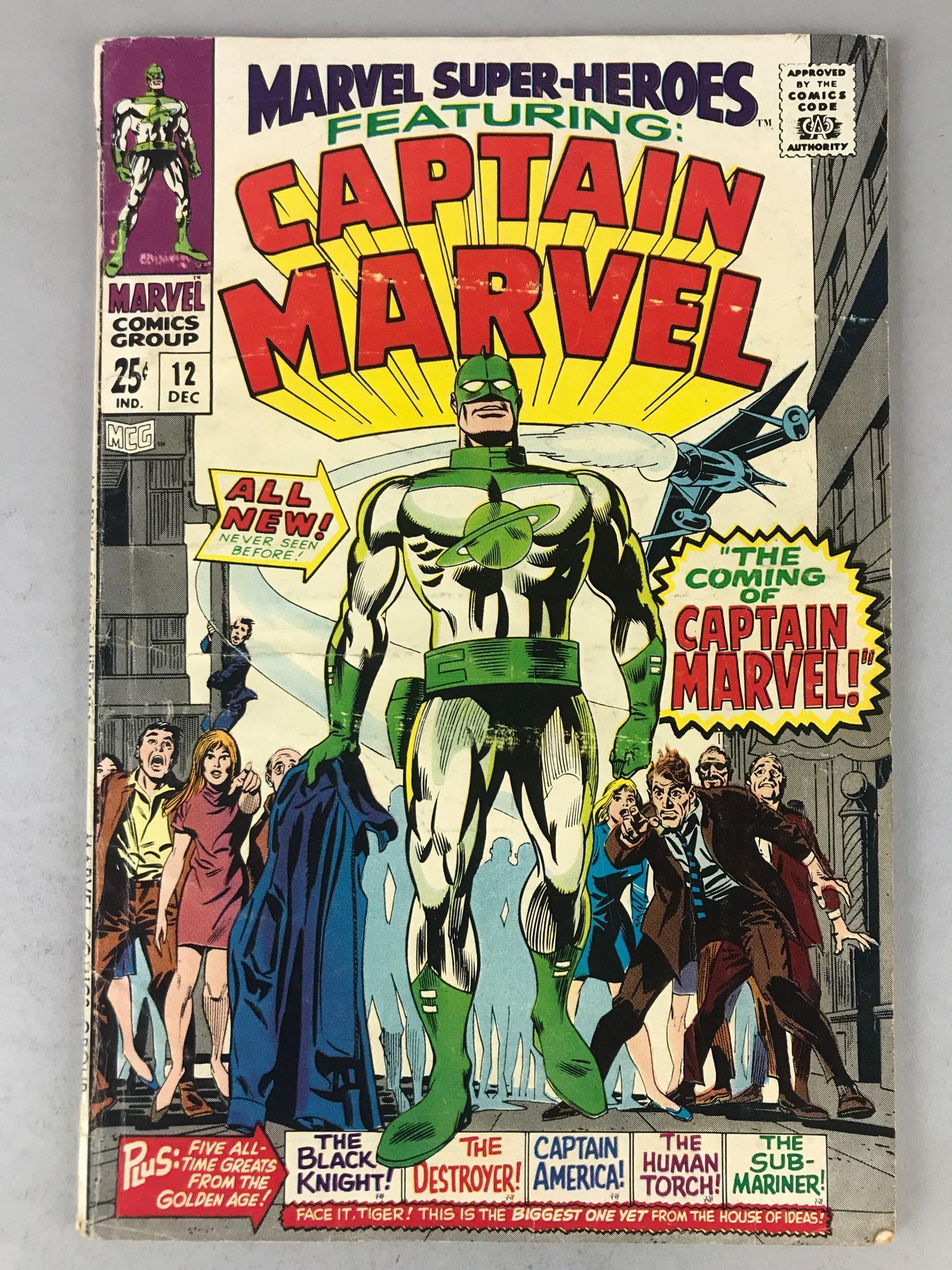Marvel Comics Marvel Super-Heroes No. 12 Comic Book (1 of 8)