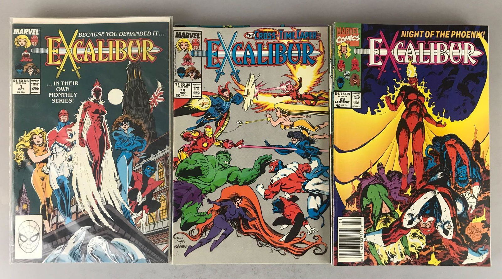 Group of 31 Marvel Comics Excalibur Comic Books (1 of 4)