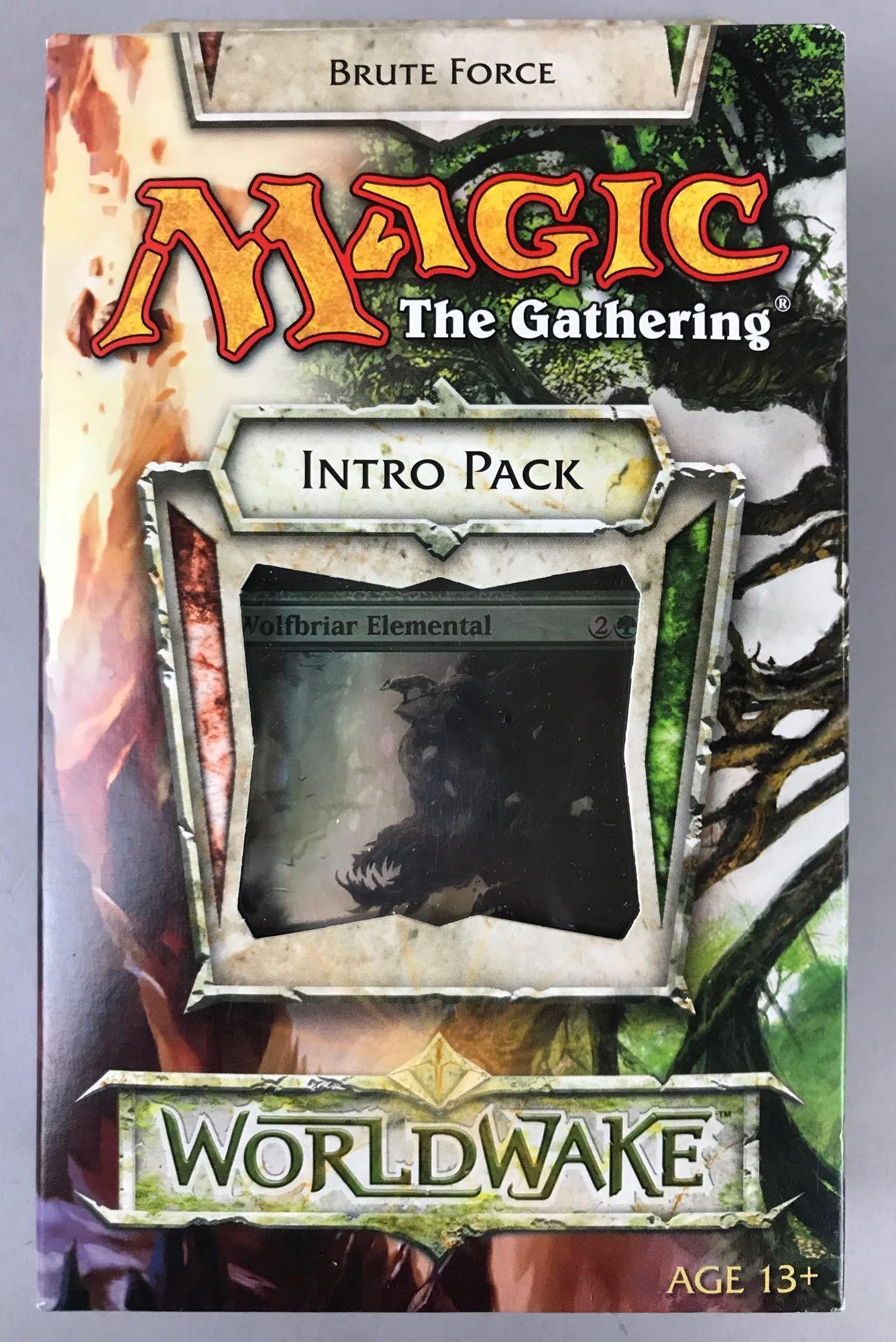 Magic The Gathering Worldwake Brute Force Intro Pack: New in original sealed packaging-3.75x1.25x7 inches