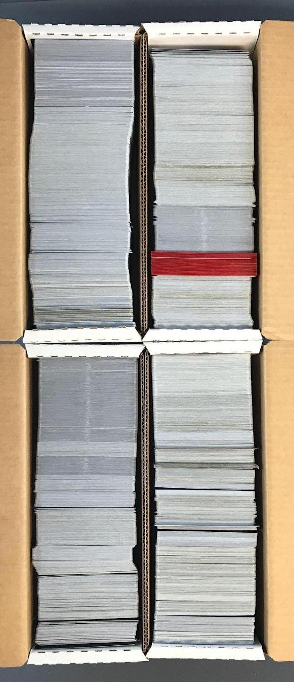 Group of approximately 2000 Magic the Gathering gaming: Includes cards circa years 2006â€“2019. Includes duplicates. Various Dates and Series, Unknown Contents
