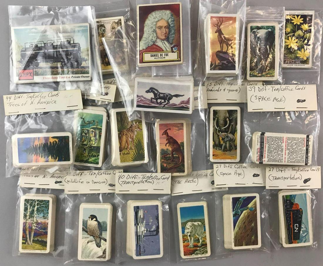 Group of 400+ assorted vintage trade cards (1 of 4)