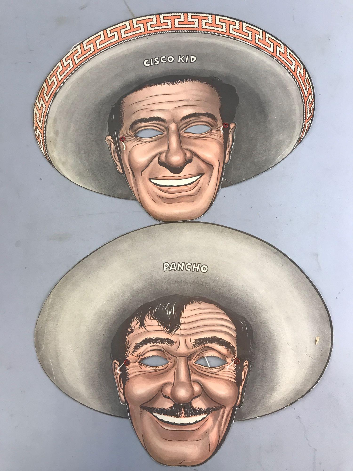 Vintage 1953 Tip Top Bread Cisco Kid and Pancho paper (1 of 5)