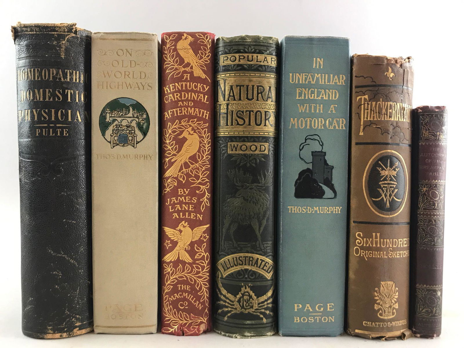 Group of 7 assorted vintage hardcover books (1 of 4)