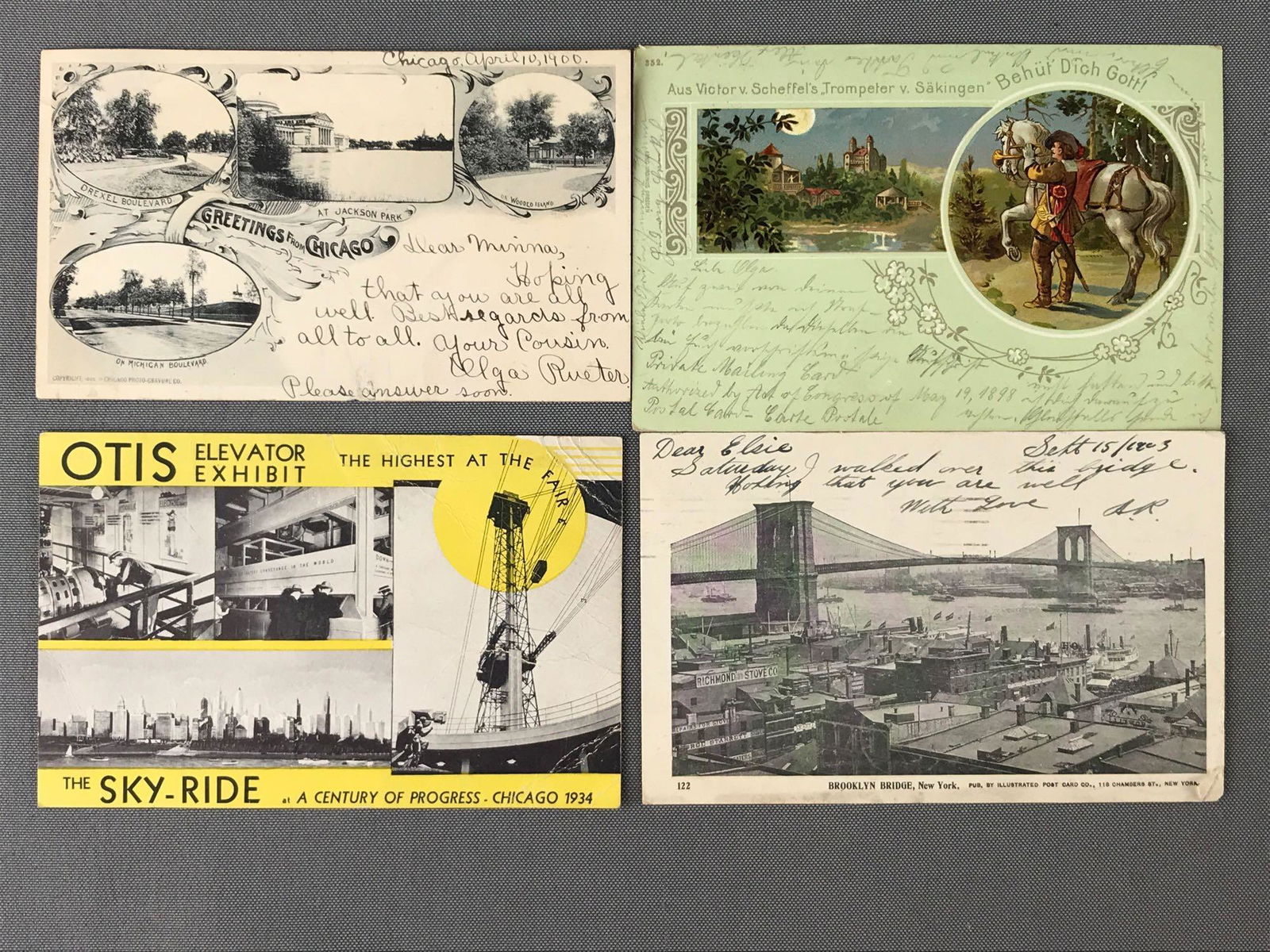 Group of assorted postcards (1 of 4)