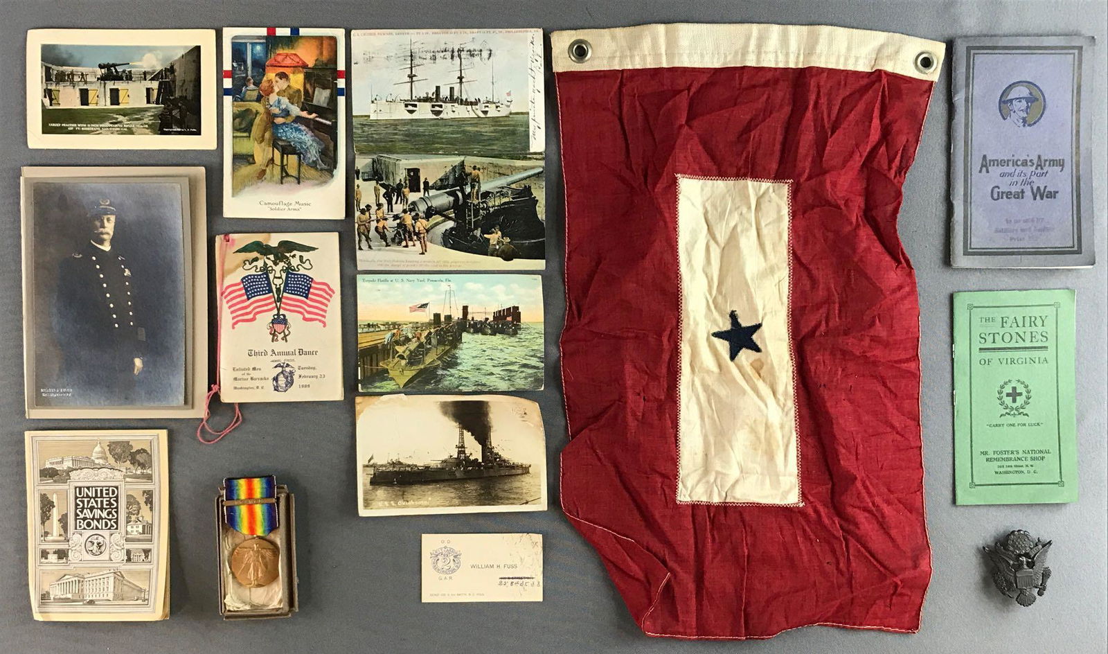 Group of WWI ephemera (1 of 6)