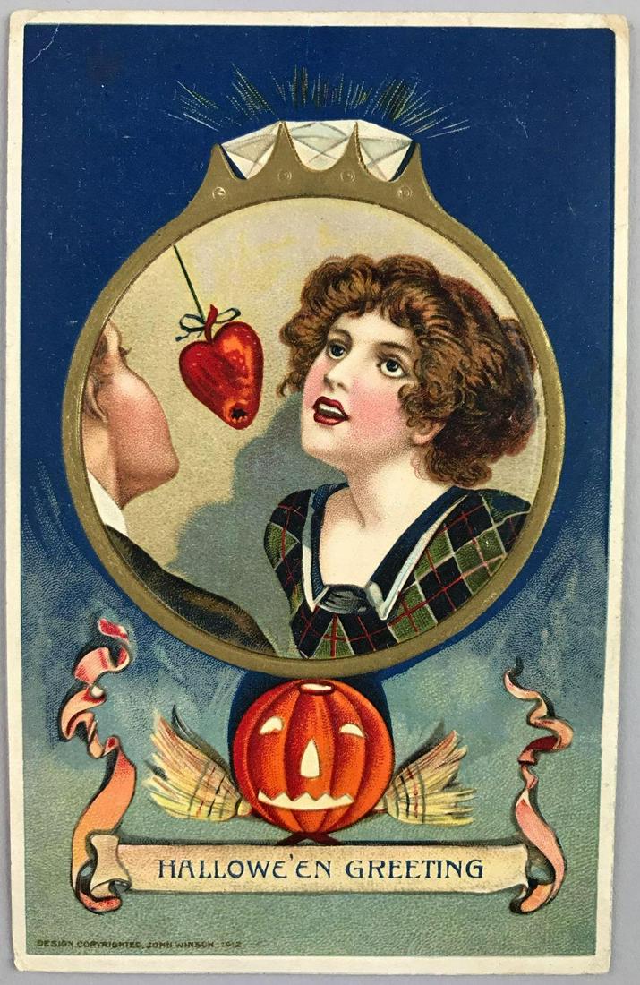 Postcard - Halloween John Winsch Schmucker (1 of 2)