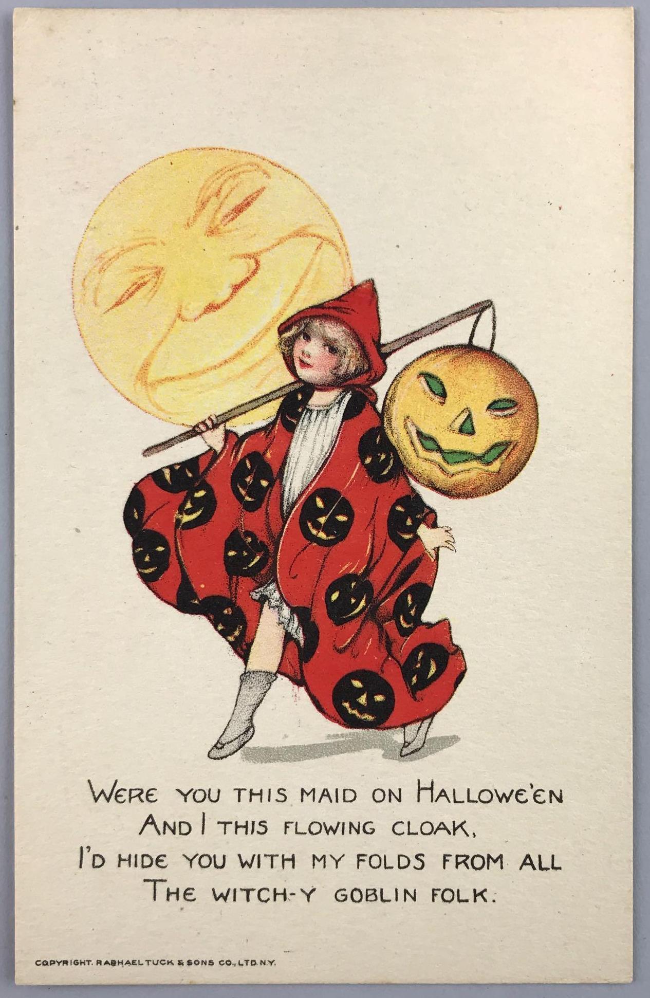 Postcard - Halloween Tuck (1 of 2)