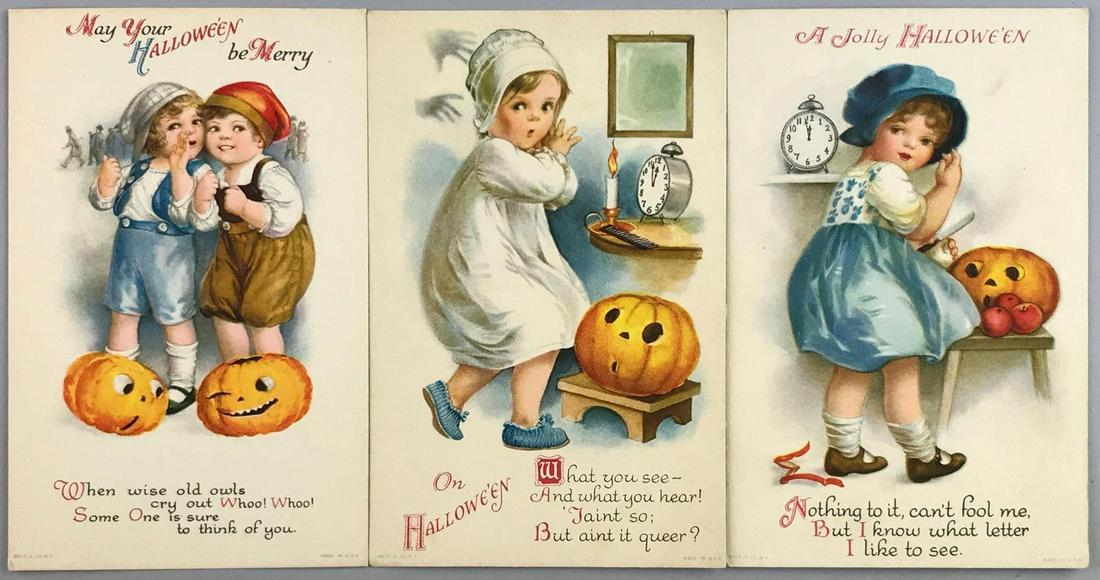 Postcards - Halloween Wolf Clapsaddle (1 of 2)