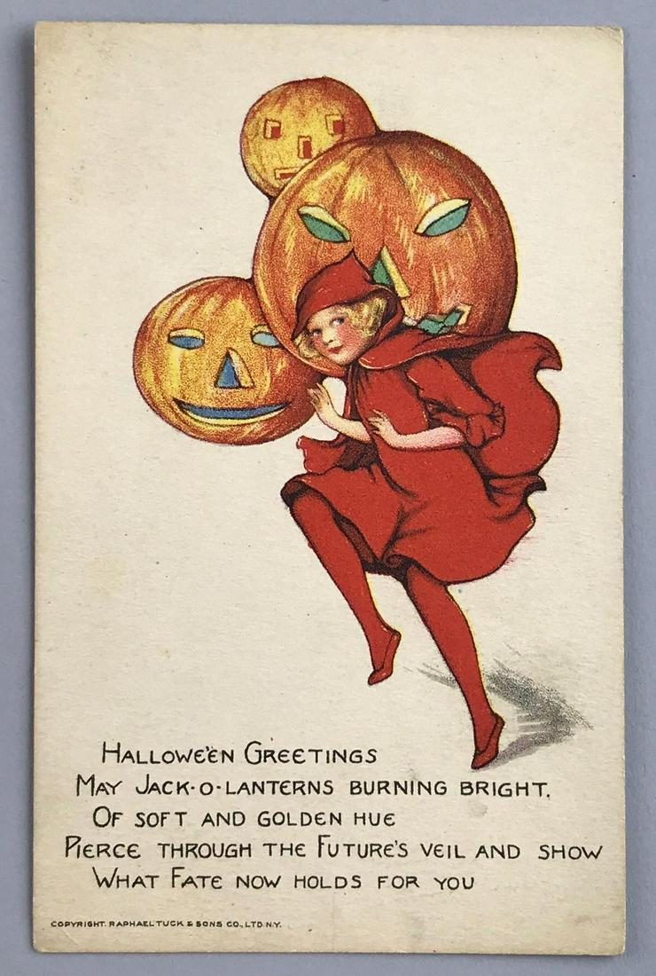 Postcard - Halloween Tuck (1 of 2)