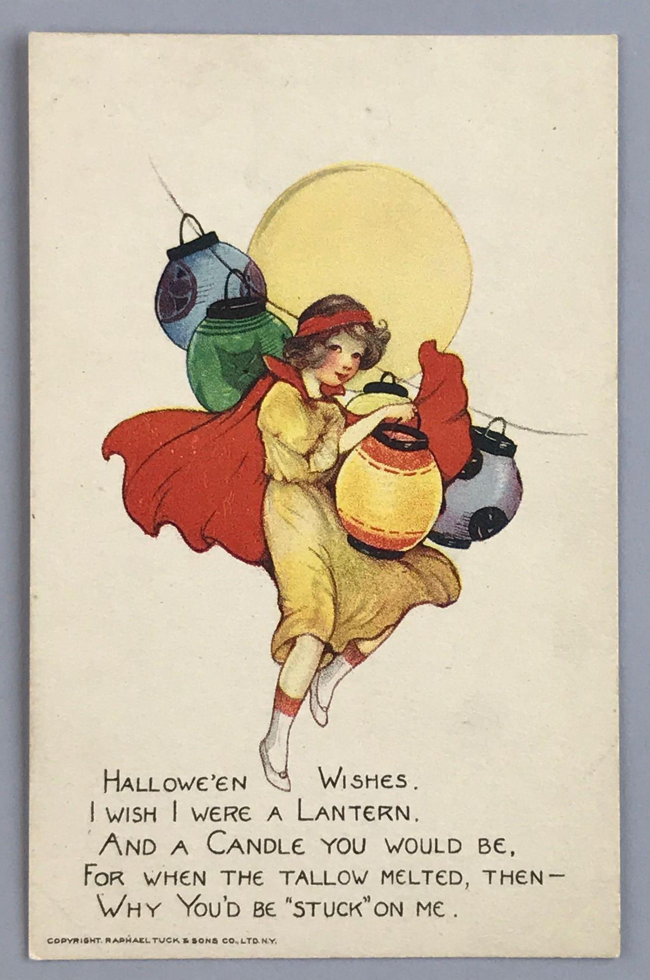 Postcard - Halloween Tuck (1 of 2)