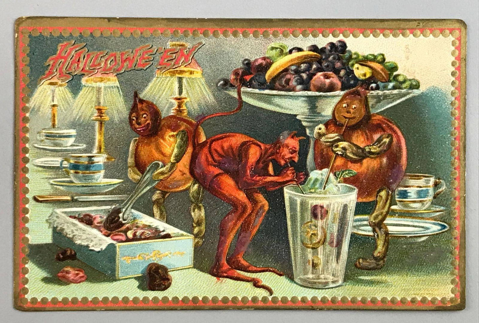 Postcard - Halloween Tuck (1 of 2)