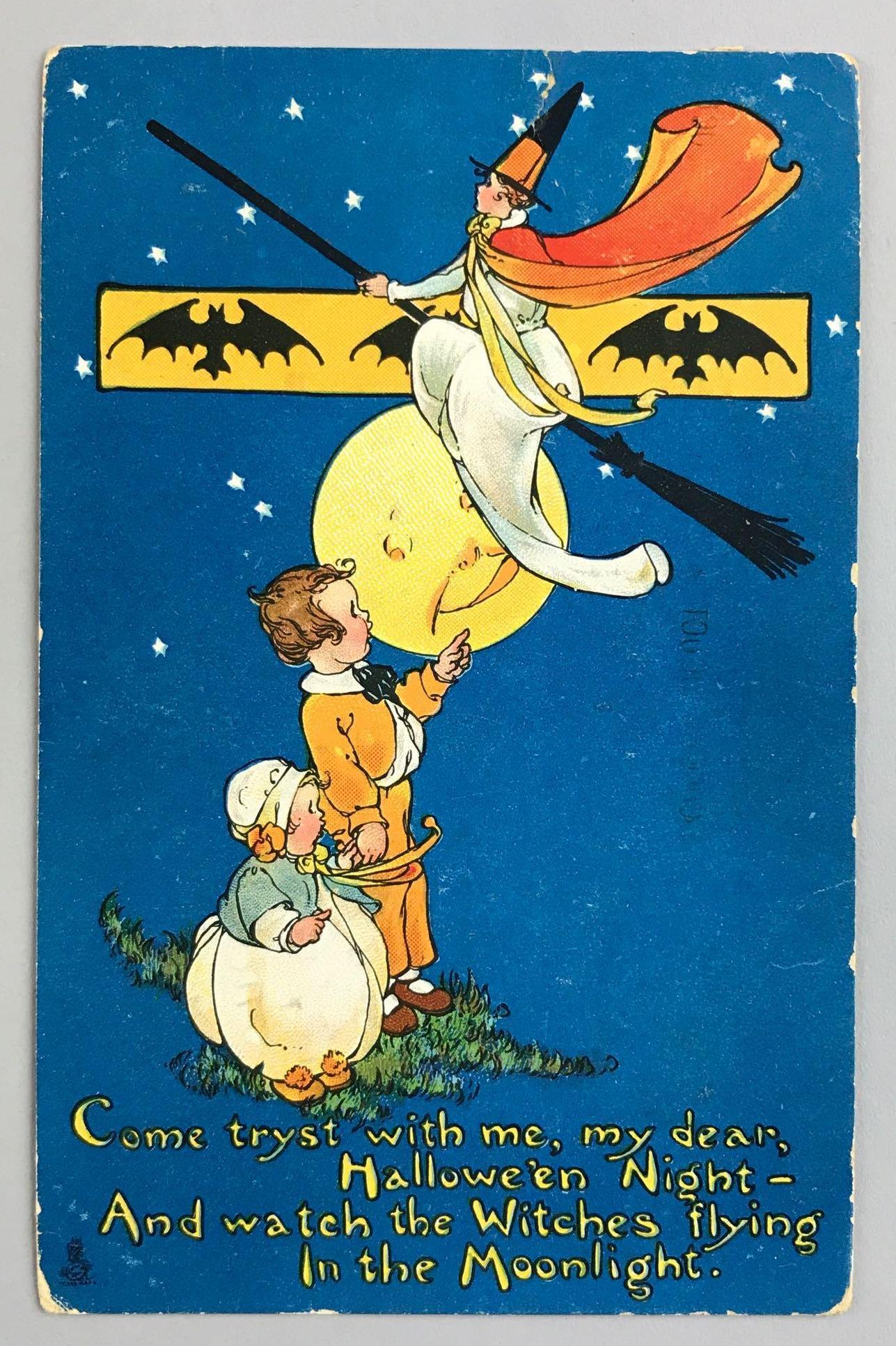 Postcard - Halloween Tuck (1 of 2)