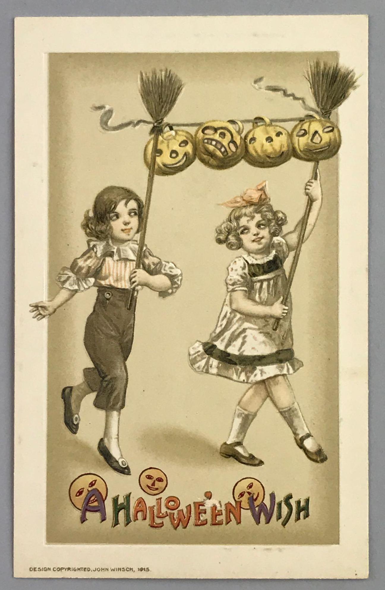 Postcard - Halloween John Winsch (1 of 2)