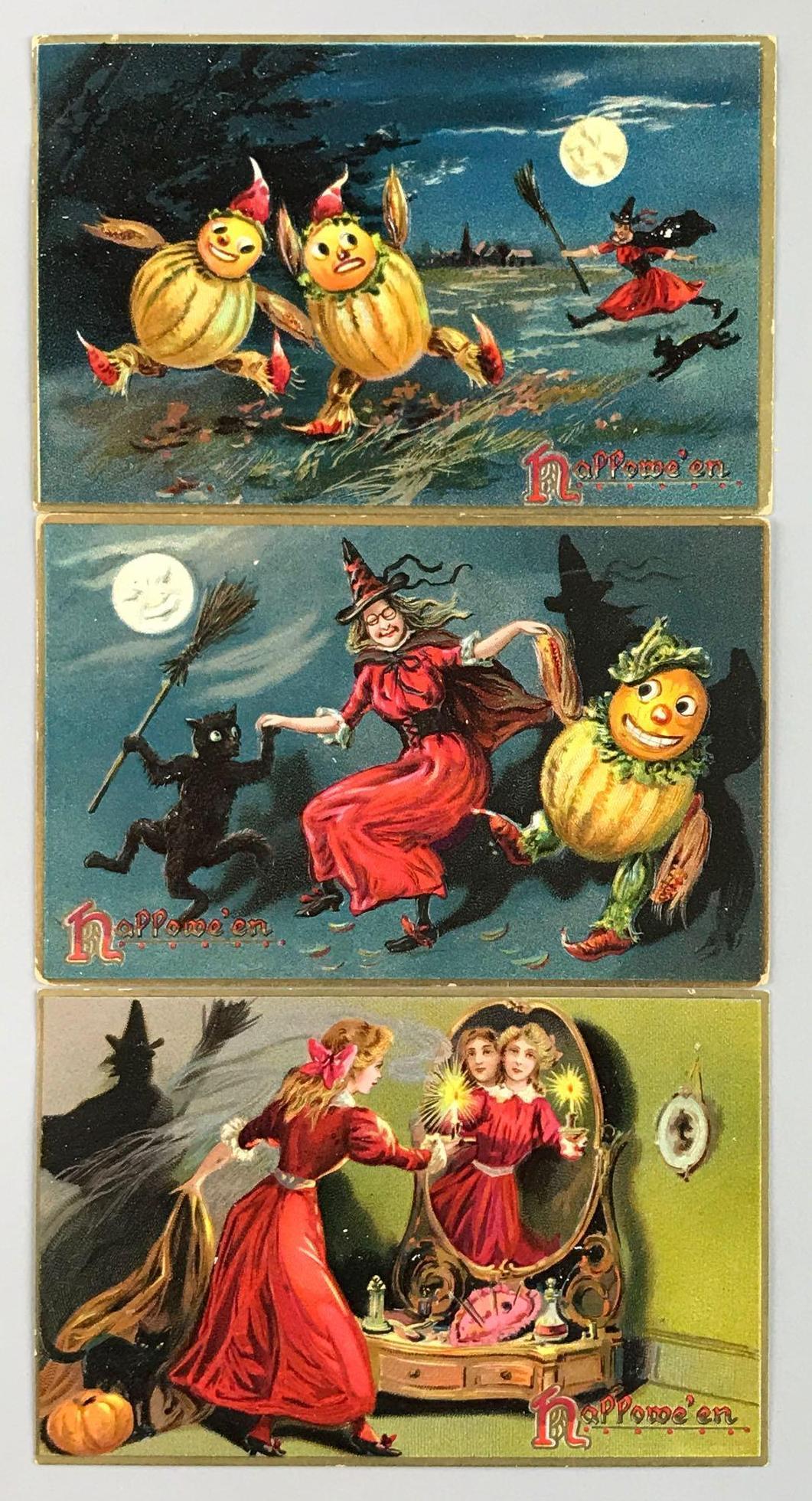 Postcards - Halloween Tuck (1 of 2)