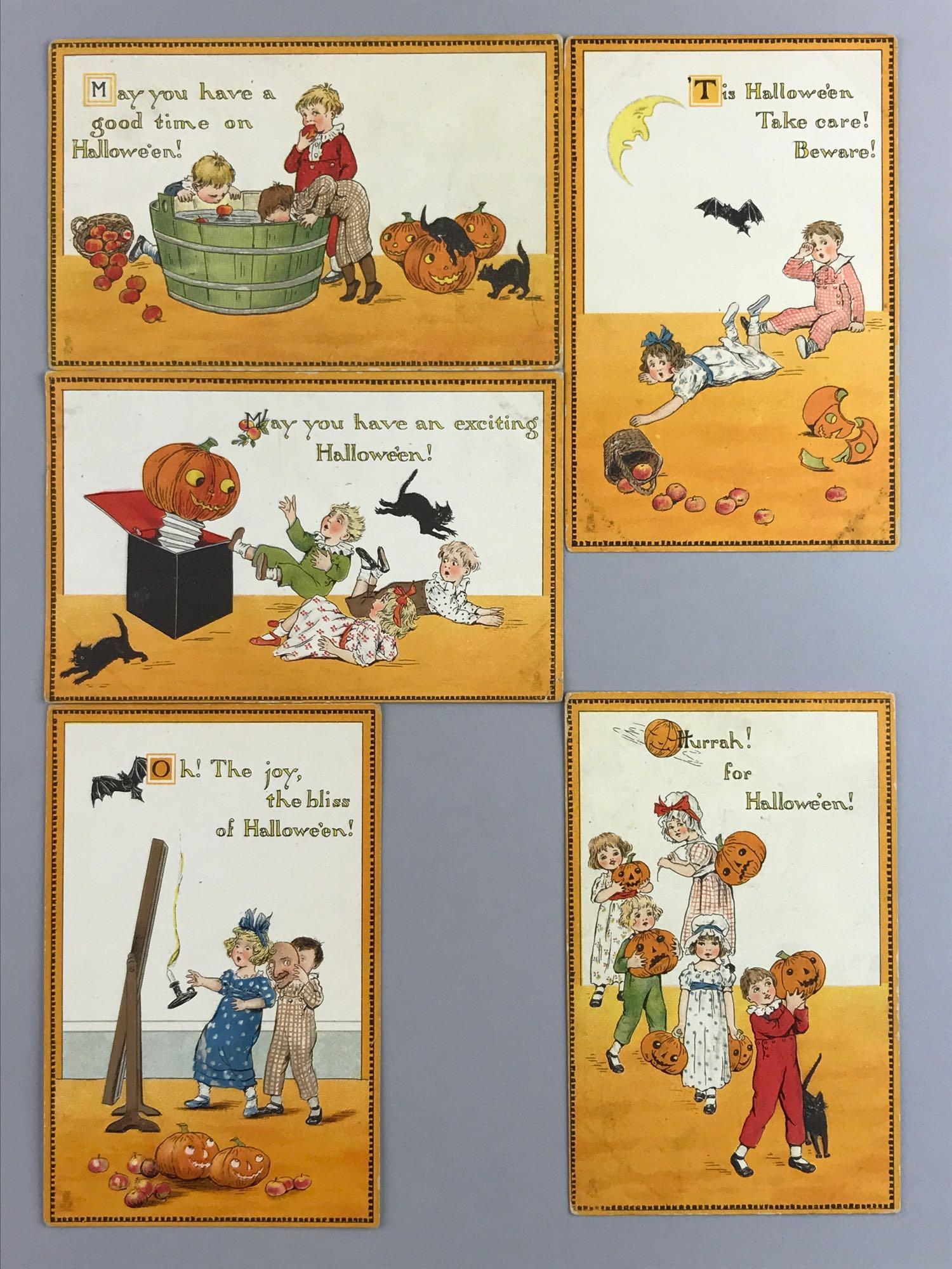 Postcards - Halloween Tuck (1 of 2)