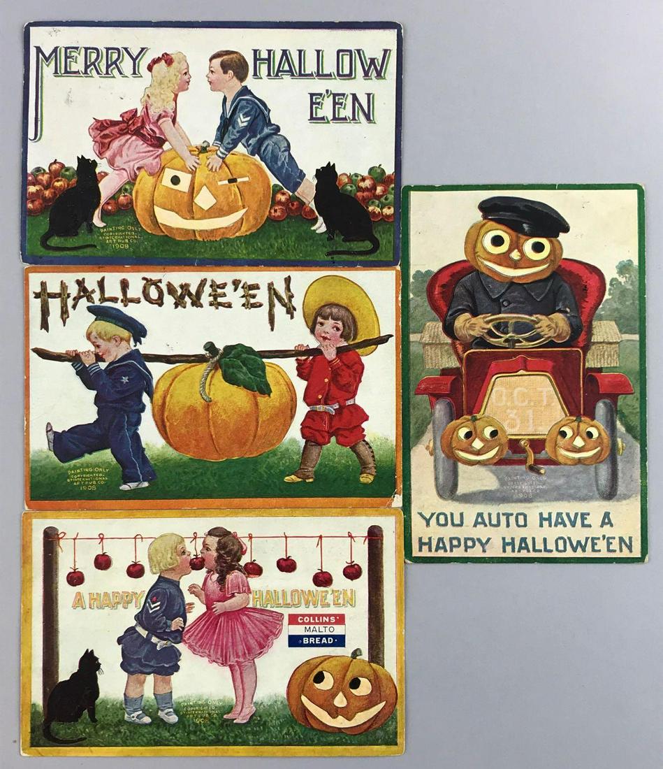 Postcards - Halloween International Art Pub. Co. (1 of 2)