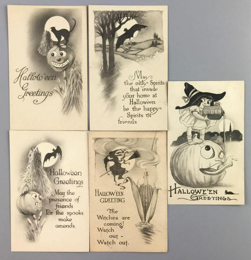 Postcards - Halloween The Fairman Co (1 of 2)