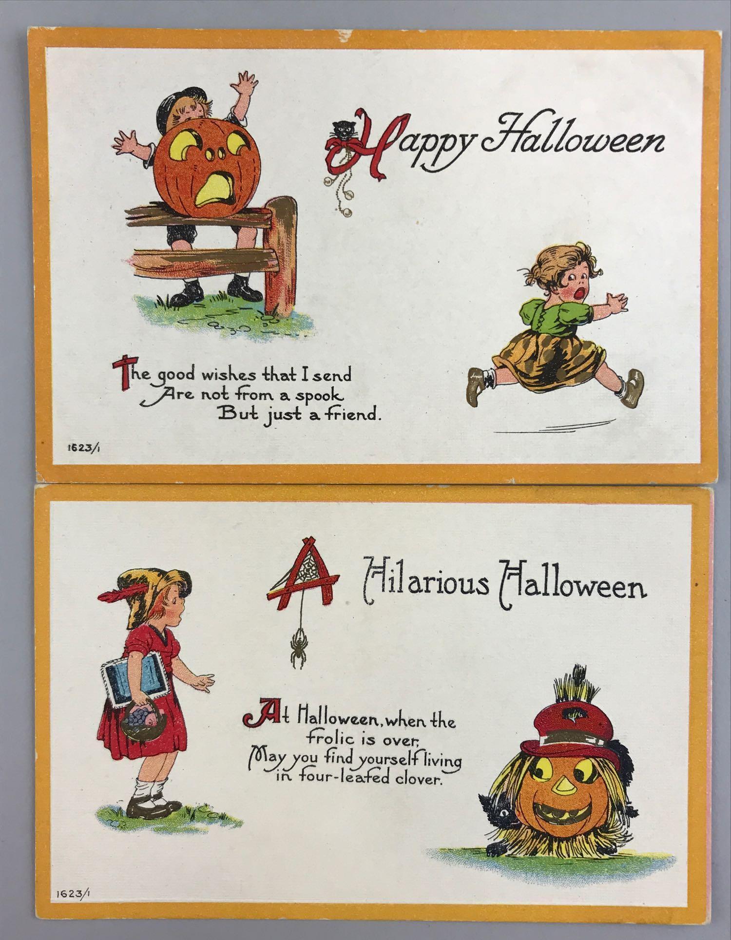 Postcards - Halloween S. Bergman (1 of 2)