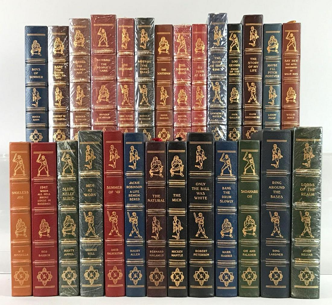 27 History of Baseball Easton Press Set of Books (1 of 6)