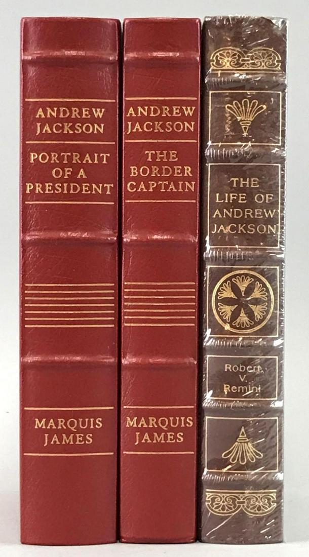 Group of 3 Andrew Jackson Easton Press Books (1 of 2)