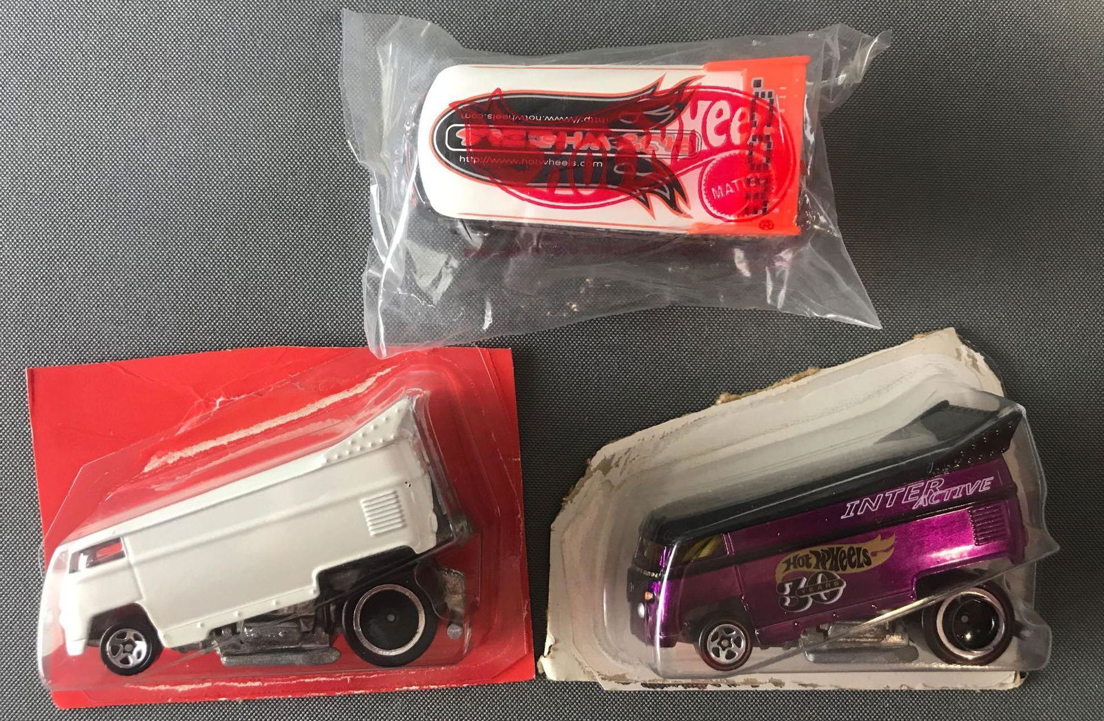 Group of 3 Hot Wheels Volkswagen Drag Bus (1 of 2)
