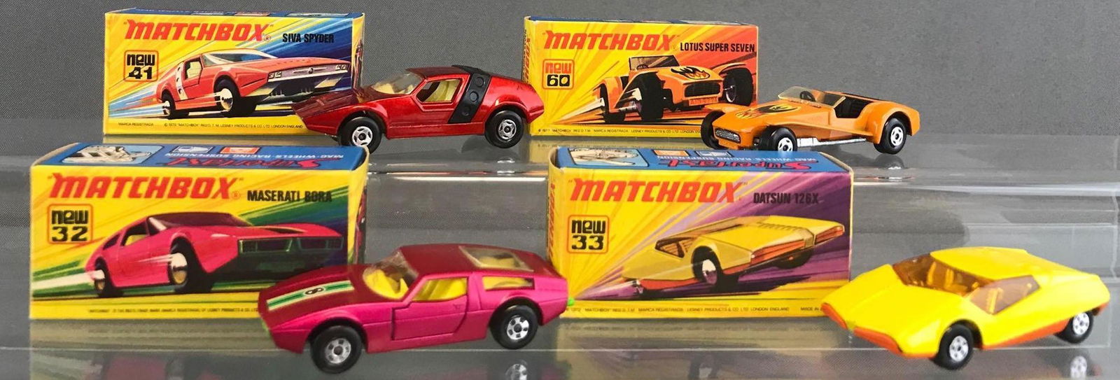 Group of 4 Matchbox Superfast die-cast vehicles (1 of 4)