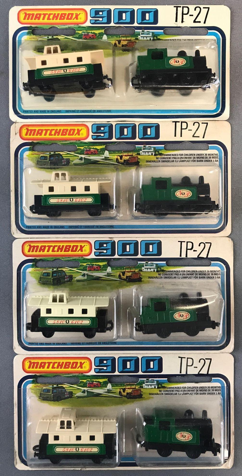 Group of 4 Matchbox 900 No. TP-27 2-vehicle sets (1 of 3)