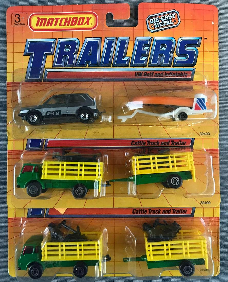 Group of 3 Matchbox Trailers 2-piece sets (1 of 4)