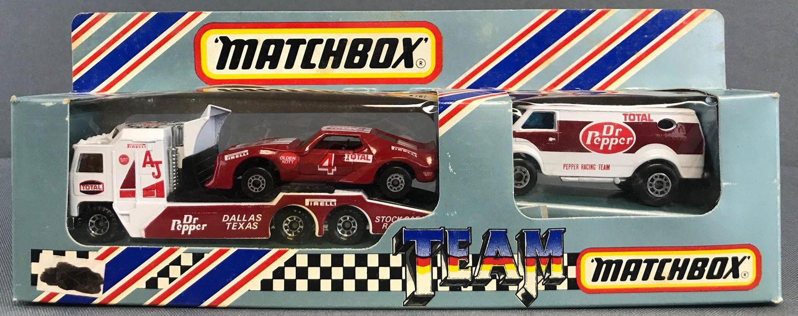 Team Matchbox No. TM-1-2 Dr. Pepper Race Set (1 of 5)