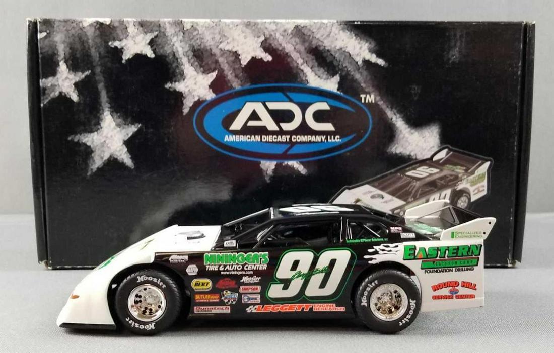 Gary Stuhler #90 die cast replica racing car: American Diecast Company, 1:24 scale. In original box. Limited edition